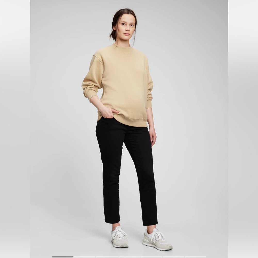 GAP Maternity True Waistband Full Panel Vintage Slim Jeans